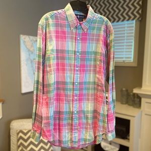 Men’s Vintage Ralph Lauren Plaid Button Down